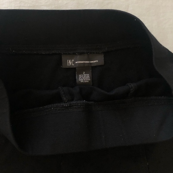 Womens Gently Loved INC black slacks! Size 4! - Picture 3 of 6